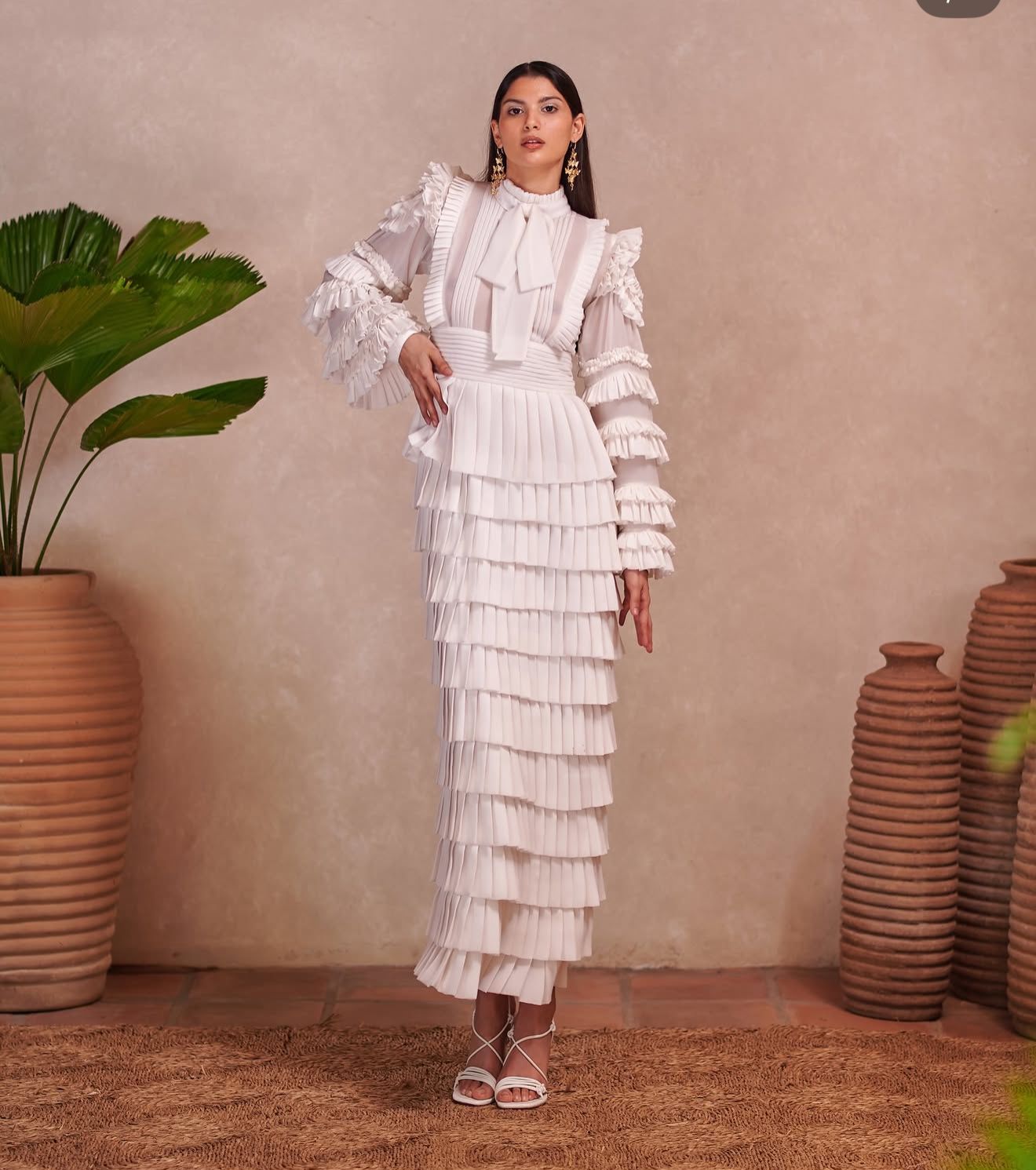 Origami Long Dress